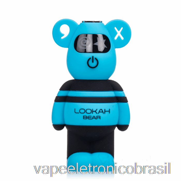Vape Recarregável Lookah Bear 510 Bateria Azul